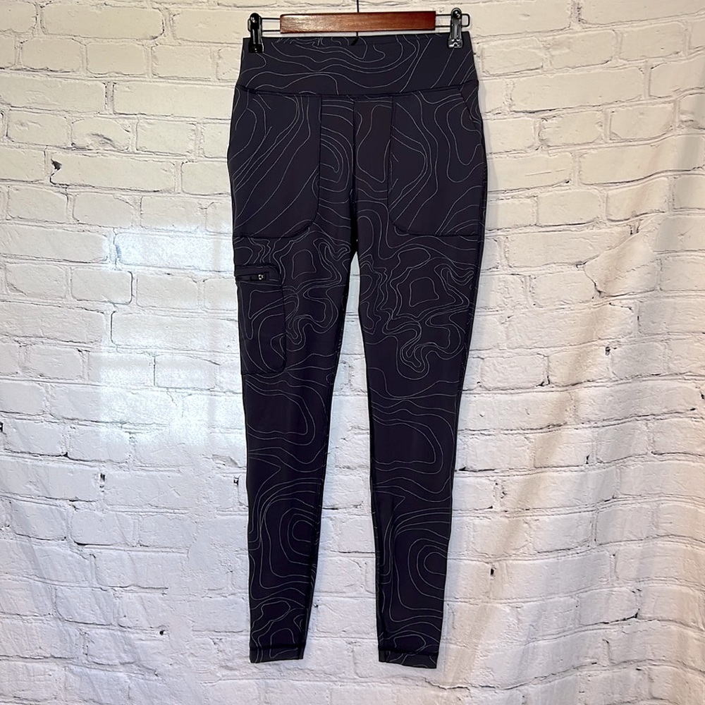 Ocean Coast Gray & Blue Athletic Pants Size Small Excellent Condition